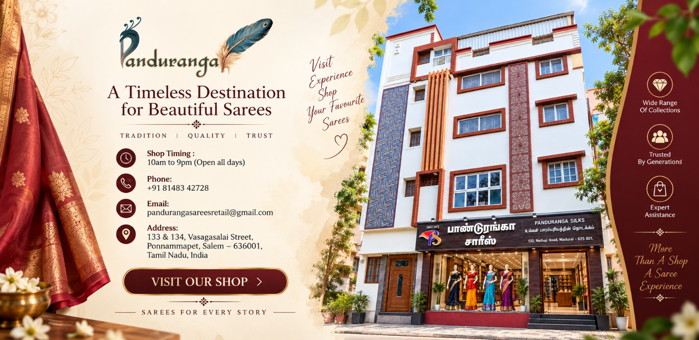 Panduranga Silks visit our shop