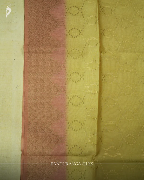 10 Soft Semi-Silk Jacquard Saree with Zari Border