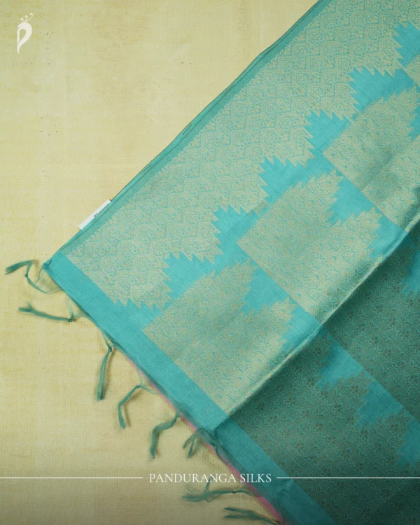Soft Semi-Silk Jacquard Saree with Zari Border