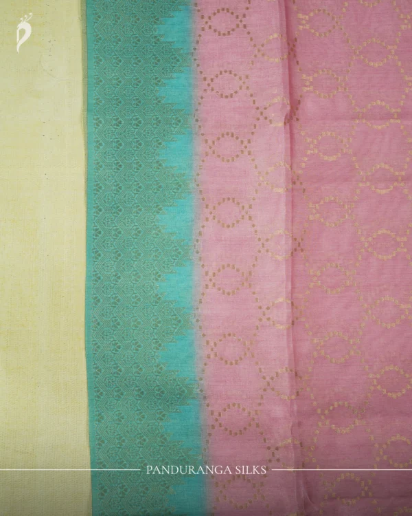 Soft Semi-Silk Jacquard Saree with Zari Border