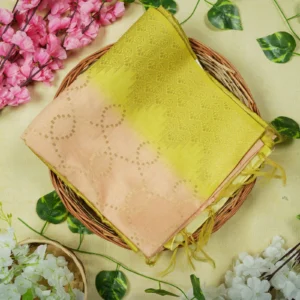 Soft Semi-Silk Jacquard Saree with Zari Border