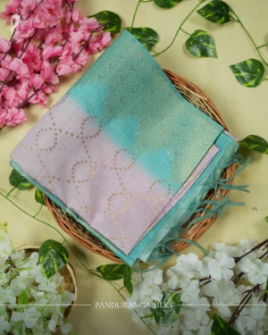 Soft Semi-Silk Jacquard Saree with Zari Border